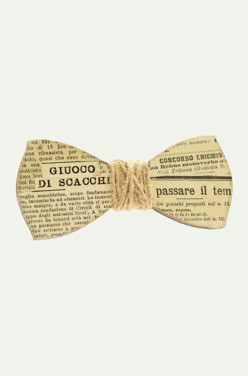 Papillon classico Newspaper