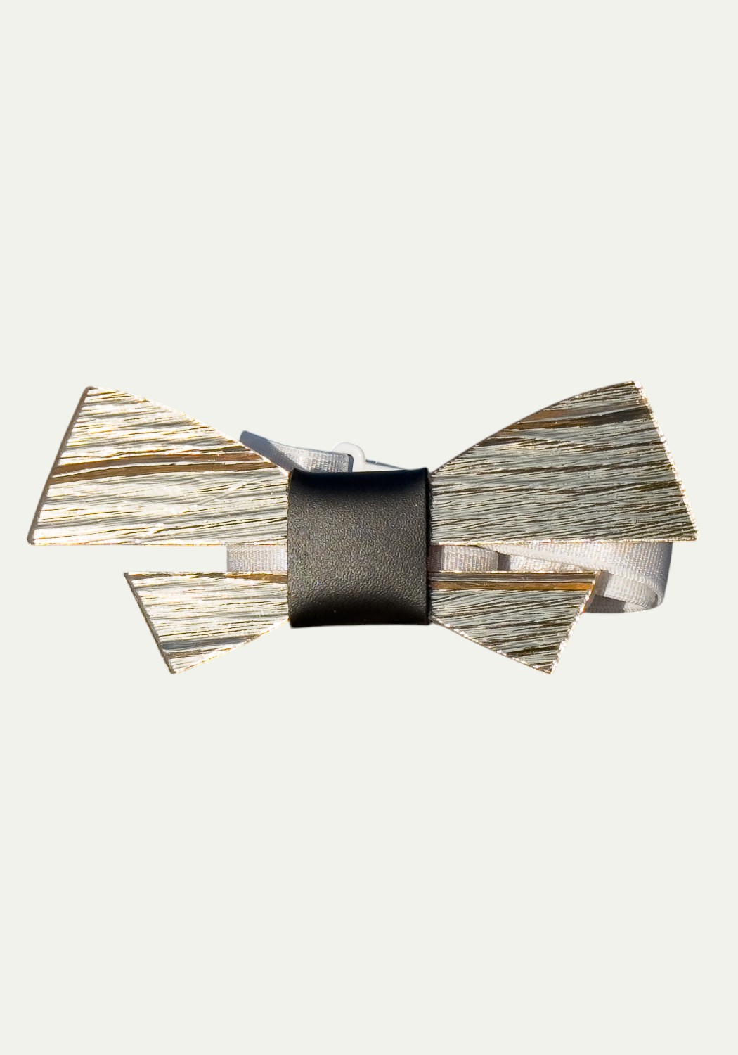 Papillon in plexiglass modello oro martellato